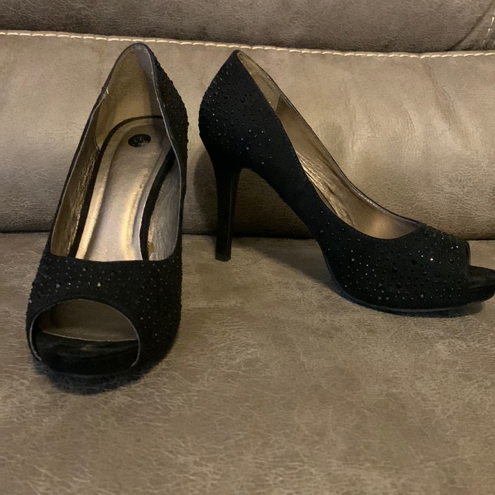 Black, Dress Barn heels